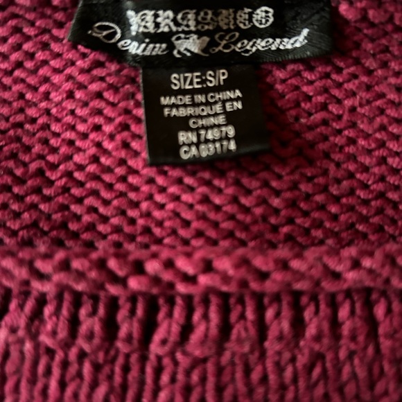 Parasuco kintted sweater. Small. - Picture 3 of 3